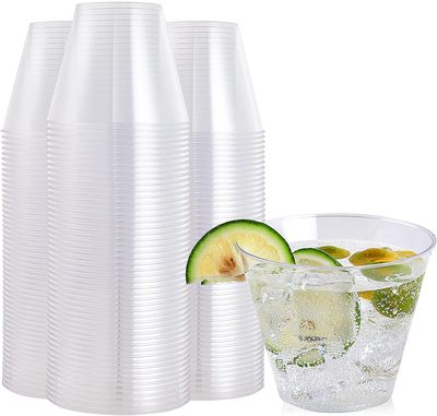 9oz plastic shot glass hard plastic cup
