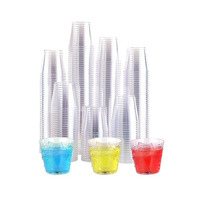 2oz plastic shot glass hard plastic cup