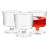 PS Disposable Plastic Wine Cups